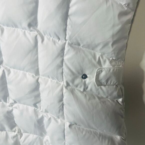 Eddie Bauer White Puffer Down Vest Sz Small - Picture 12 of 12